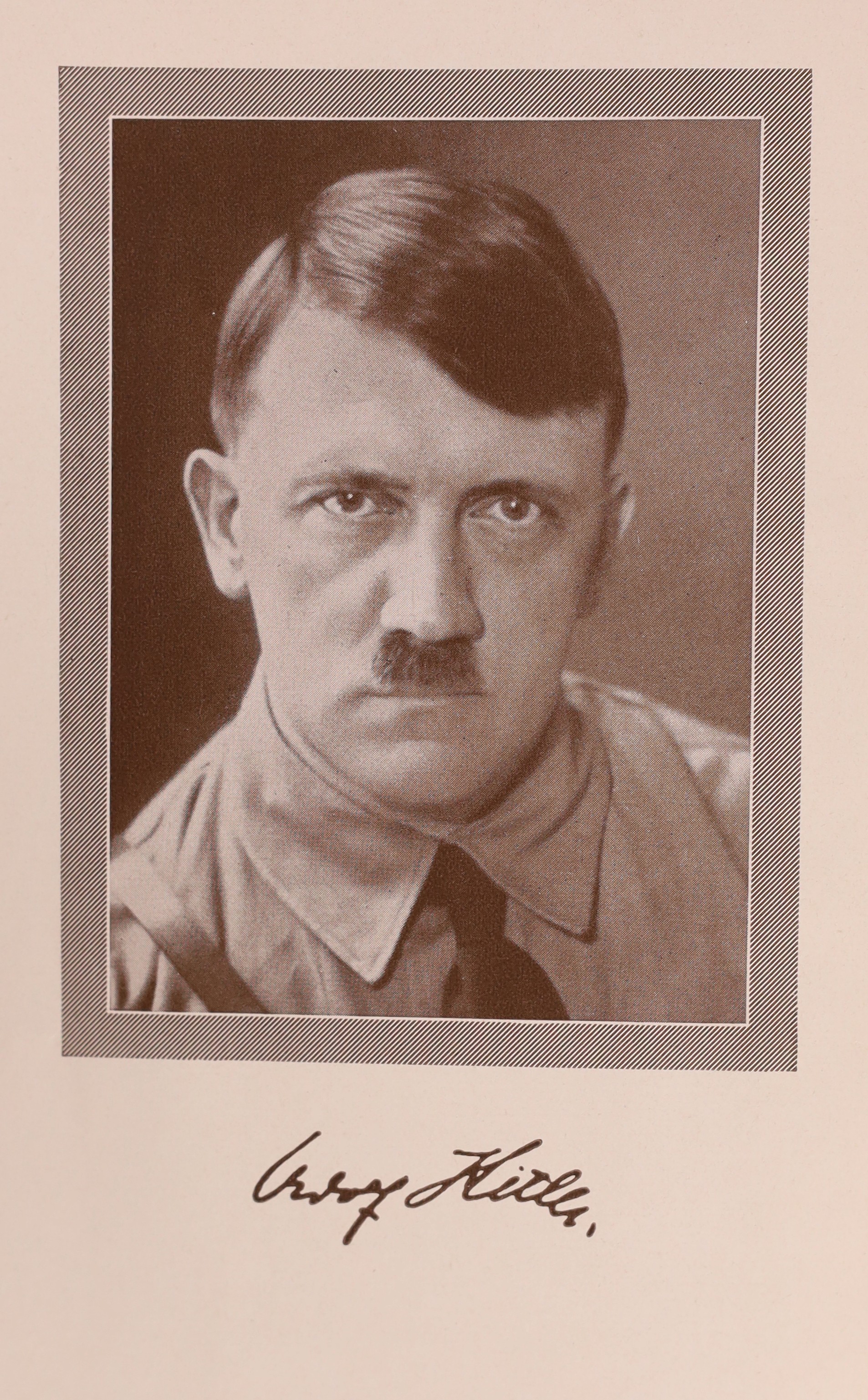 Hitler, Adolf - Mein Kampf, 8vo, blue cloth, Munich, 1930